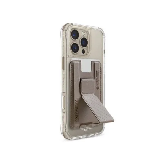 Cover Iphone 16 Pro Magsafe Case + Card Holder Skin Arma Gold